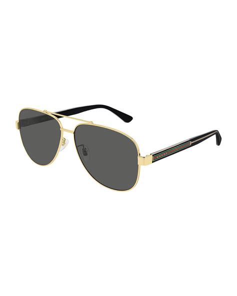 men's gucci aviator sunglasses|Gucci aviator sunglasses on sale.